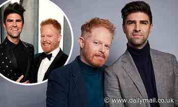 Jesse Tyler Ferguson and husband Justin Mikita are 'overjoyed' after welcoming their first child