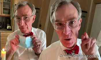 Bill Nye takes to TikTok to explain the science behind face masks