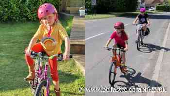 Seven-year-old cycling 999 miles in virtual UK tour for NHS