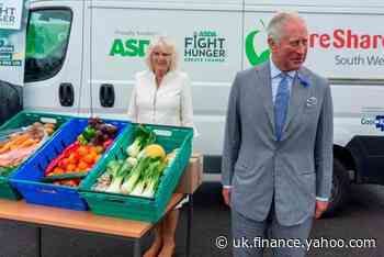 'You deserve a stiff drink after all this': Charles and Camilla thank Asda staff for work during pandemic