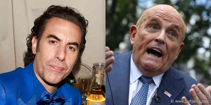 Rudy Giuliani Says He Called the Cops on Sacha Baron Cohen After Alleged Prank