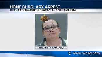 Avon woman charged after home break-in caught on video