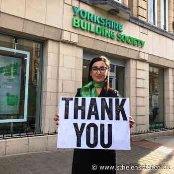Building society thank community for helping young homeless people - St Helens Star