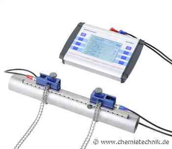 Clamp-on-Durchflussmesser mit automatischer Signaloptimierung - Chemie Technik