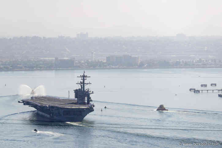 USS Theodore Roosevelt, the Navy aircraft carrier sidelined by coronavirus outbreak, returns to San Diego