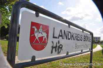 Haldensleben: Landratsamt mit Graffiti beschmiert - Volksstimme
