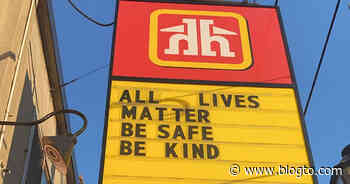 Home Hardware in Toronto comes under fire for All Lives Matter sign - blogTO