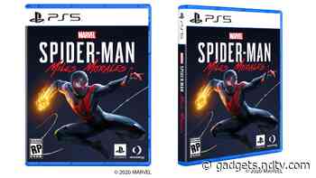 Sony Reveals PS5 Game Box Design With Spider-Man: Miles Morales Art