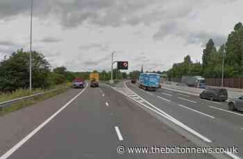 M60 crash at junction 13 sees road closed for hours