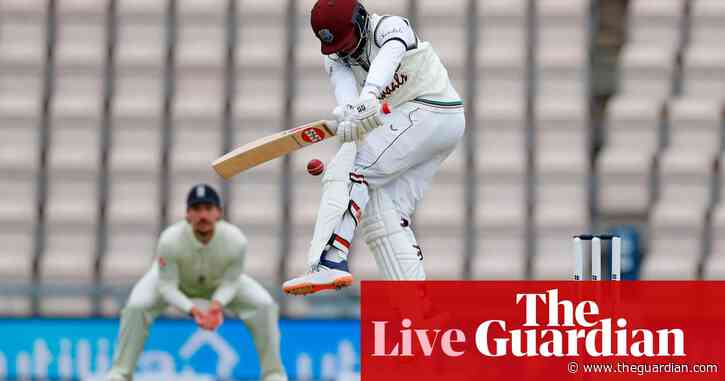 England v West Indies, first Test, day three – live!