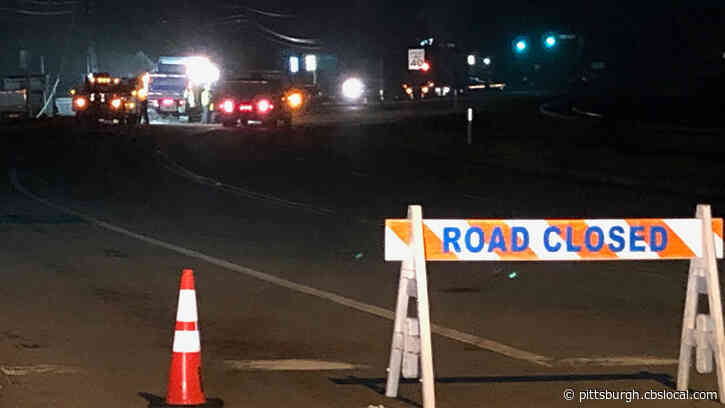 Route 8 Northbound In Shaler Closed Due To Water Main Break