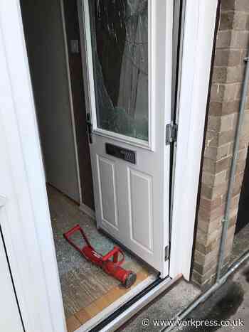 Police drugs raid on house in Holgate, York