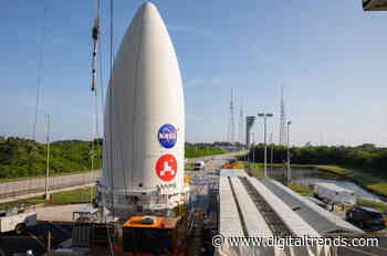 NASA’s Perseverance rover is attached to Atlas V rocket ahead of launch