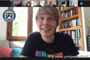 TV scientist Professor Brian Cox joins Fulford School's Zoom lesson