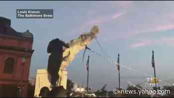 Pelosi Weighs In On Baltimore Columbus Statue Destruction