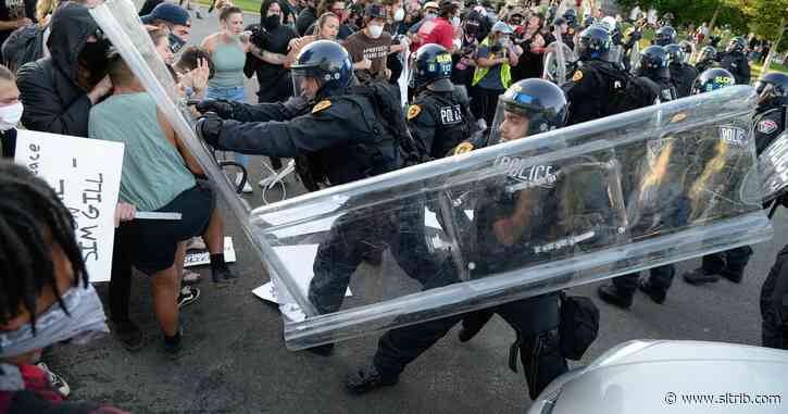 Protesters clash with police after DA says officers who killed Bernardo Palacios-Carbajal were legally justified