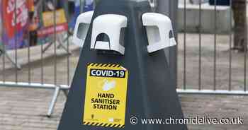 Hand sanitiser stations broken into as people 'drink alcohol gel'