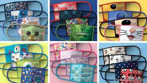 Downtown Disney now selling coronavirus masks with Mickey Mouse, Hulk and Baby Yoda characters