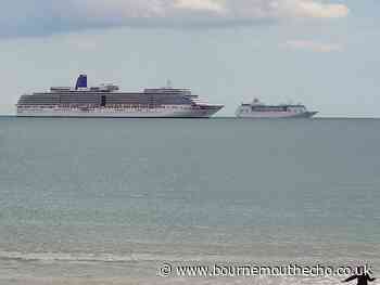 Empress of the Seas joins Arcadia and Aurora off Bournemouth