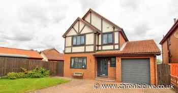 This gorgeous modern four-bedroom home in Sunderland is up for grabs right now