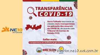 Serra Talhada comemora posição no ranking de transparência da covid-19 do TCE-PE - NE10