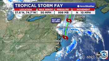 Tropical Storm Fay Eyes Northeast - KTRK-TV