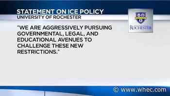 U of R supports federal lawsuit over ICE international student policy