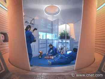 Your new life on Mars, living in a 3D-printed egg made from rocks     - CNET