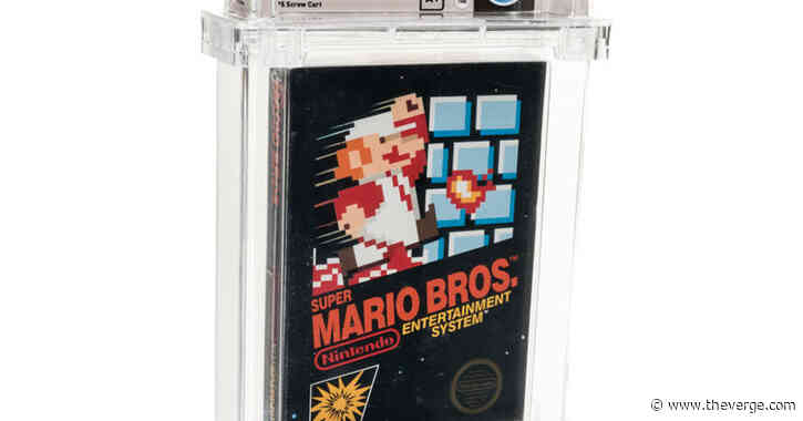Sealed copy of Super Mario Bros. breaks record for most expensive game ever sold