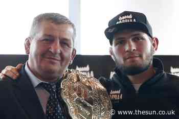 UFC star Khabib set to follow late father’s footsteps into coaching with world champ tipped to continue dad’s - The Sun