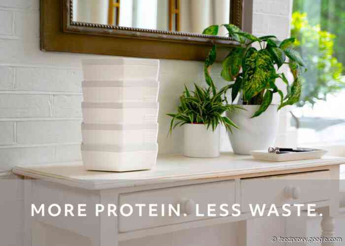 RE insect growing pods provides sustainable home grown protein