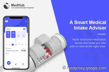 MedHub smart pill organizer