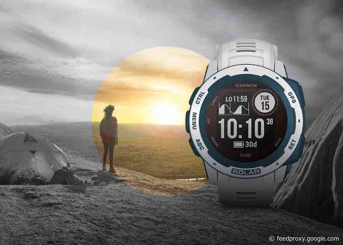 New Garmin solar charging smartwatches now available from $400