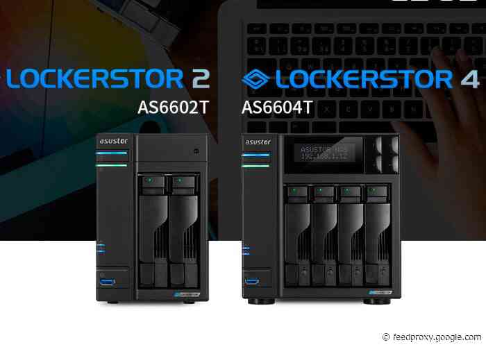 ASUSTOR  Lockerstor NAS with SSD caching unveiled