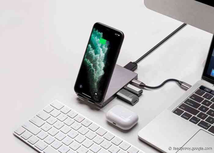 Fophie compact Qi fast wireless charger and hub hits Kickstarter