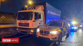 Lorry carrying vodka 'stolen at knifepoint' in Carnforth