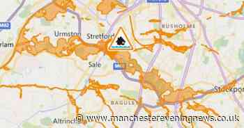 Flood alert issued for large areas of Trafford and Stockport today - Manchester Evening News