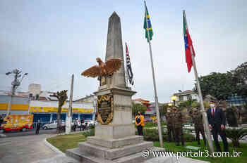 GALERIA: Hasteamento de bandeiras em homenagem aos 315 anos de Pindamonhangaba - PortalR3