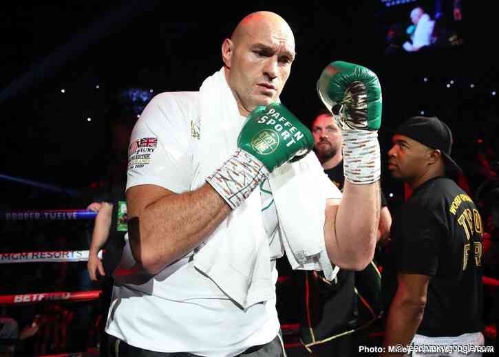 Fury sparring partner Anderson slams glove tampering claims