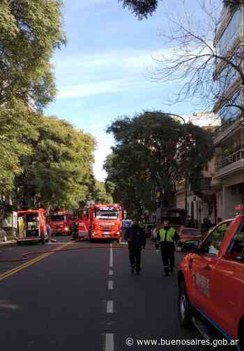 Incendio y rescate en un edificio de caballito - buenosaires.gob.ar