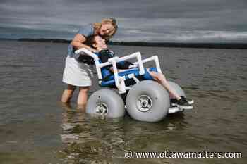 Water wheelchairs now available at Ottawa beaches - OttawaMatters.com