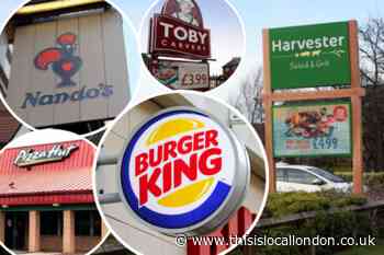 Burger King, Nando's and Harvester sign up to Eat Out scheme