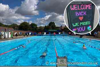 Charlton Lido one of first to reopen outdoor swimming pool