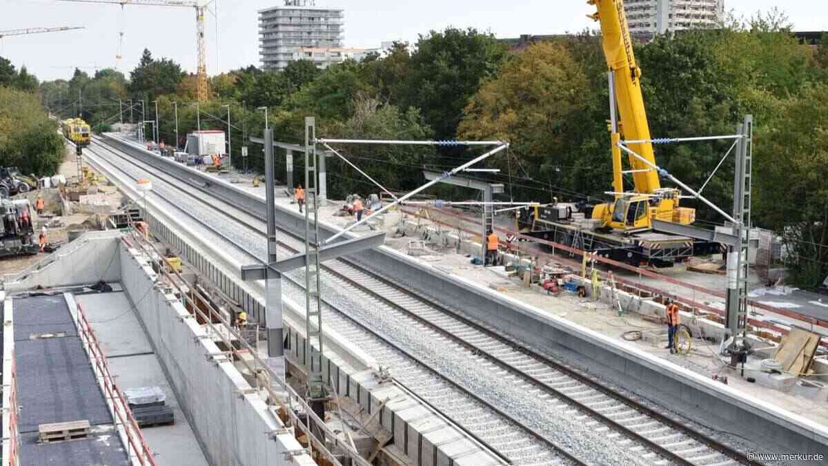 Großbaustelle S-Bahnhof in Unterschleissheim und Lohhof: Hier wird bis April 2019 gebaggert - Merkur.de