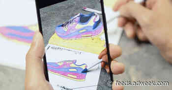 Nike Japan Allows People to Color Their Own Sneakers Through an Augmented Reality Zine