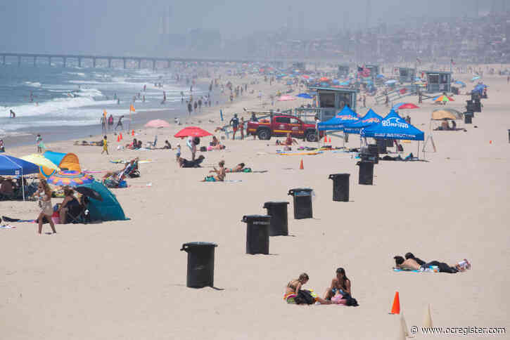 Record number of beachgoers hitting the coast — and leaving trash behind