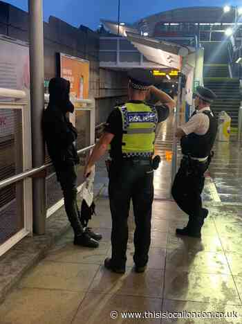 Met Police arrest two males at Lewisham Station