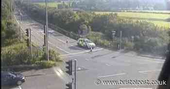 Man arrested after driver stabbed on M5