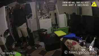 Body cam footage shows man in crisis point gun at BPD officers before being shot