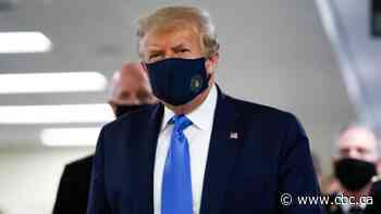 Trump wears face mask in public for 1st time during military hospital visit